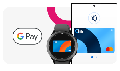 Google Pay Tarjeta de Débito Qik