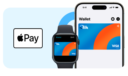 Apple Pay Tarjeta de Débito Qik