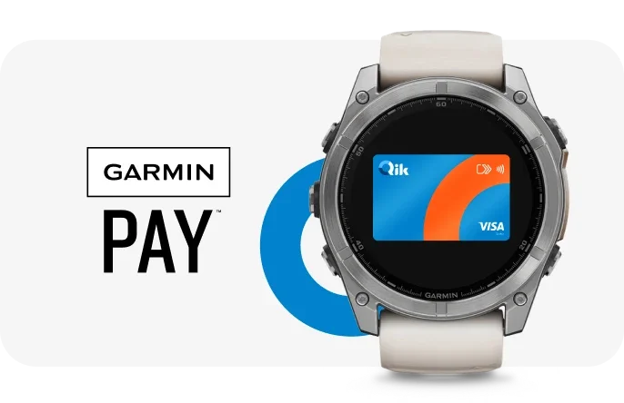 Garmin Pay Tarjeta de Débito Qik