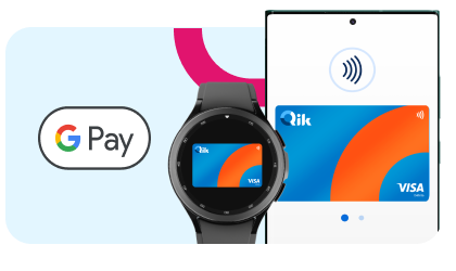 Google Pay Tarjeta de Débito Qik